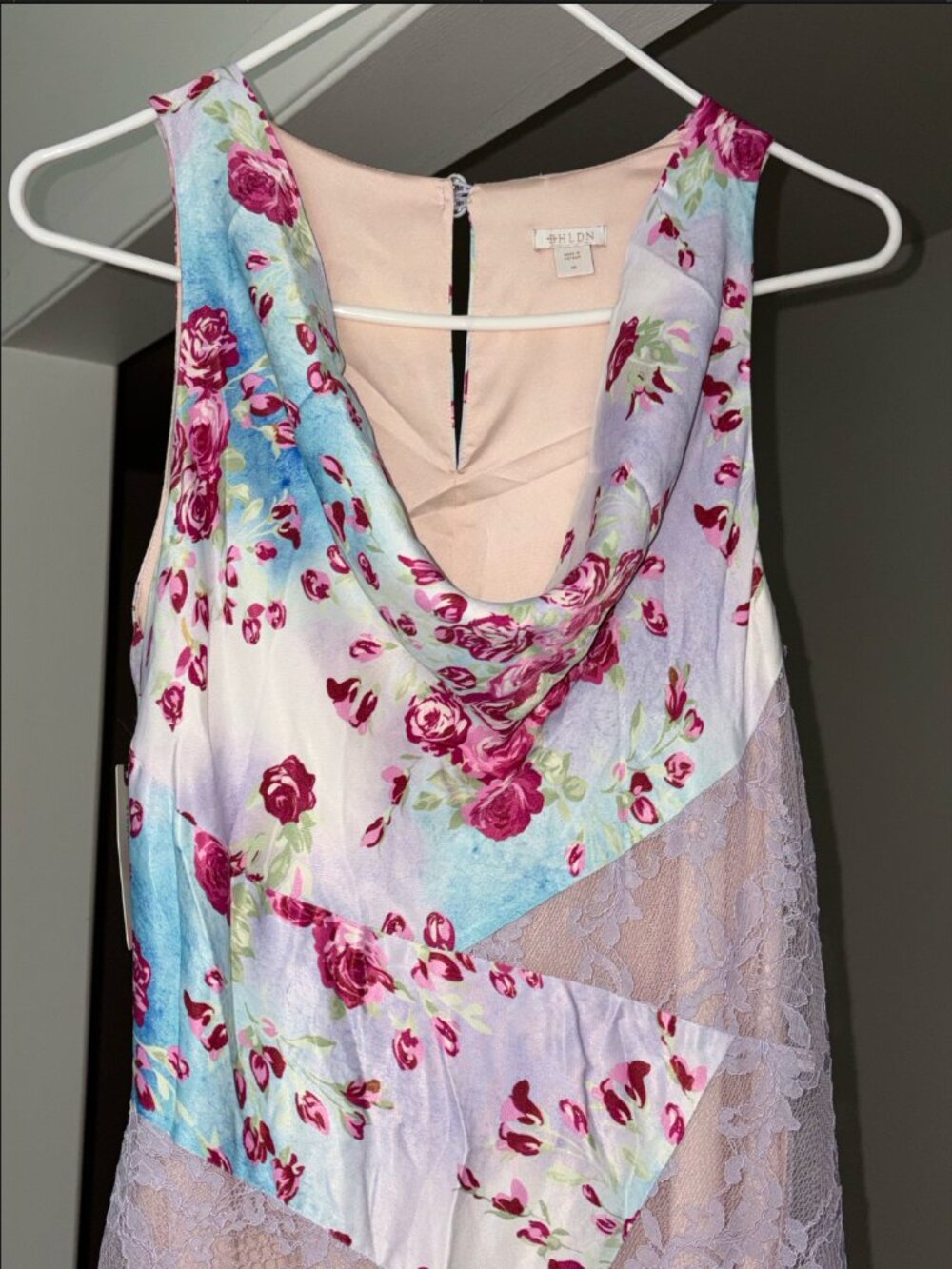 NWT Anthropologie BHLDN Cowl-Neck Maxi Dress/Original Price $328 - Picture 4 of 8